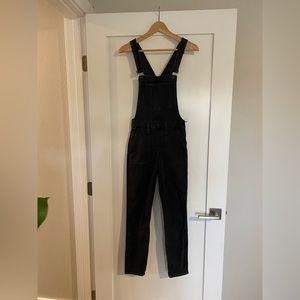 Black Jean Overalls